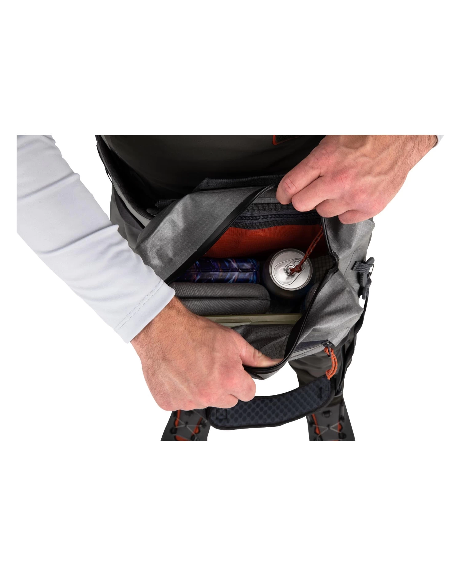 SIMMS Dry Creek Z Hip Pack Steel 8L – Bild 2